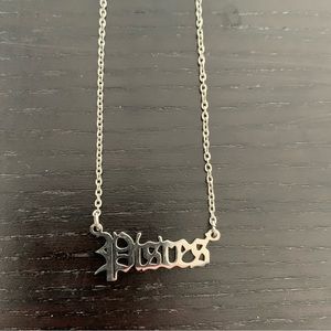 PISCES Astrology Necklace